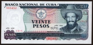 20 pesos, 1991