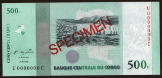 500 francs, 2010, SPECIMEN