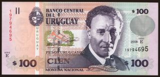 100 pesos, 2008