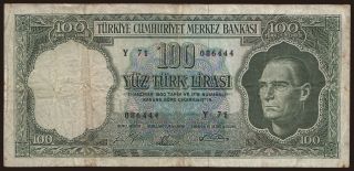 100 lira, 1964