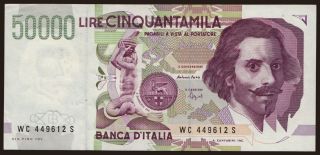 50.000 lire, 1995