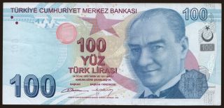 100 lira, 2013