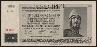 5000 korun, 1944