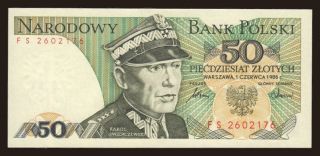 50 zlotych, 1986