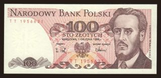 100 zlotych, 1988