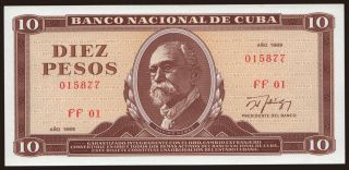 10 pesos, 1989