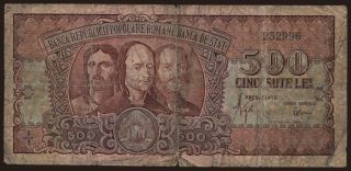 500 lei, 1949