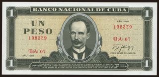 1 peso, 1988