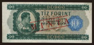 10 forint, 1946, MINTA