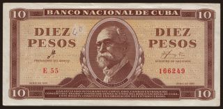 10 pesos, 1961