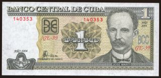 1 peso, 2004