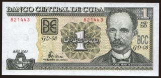 1 peso, 2003