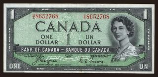 1 dollar, 1954, devils face