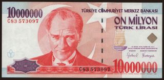 10.000.000 lira, 1999