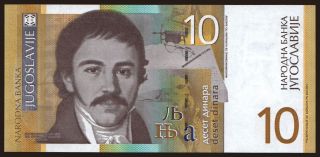10 dinara, 2000