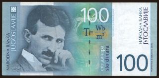 100 dinara, 2000
