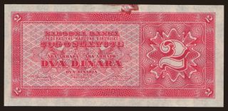 2 dinara, 1950