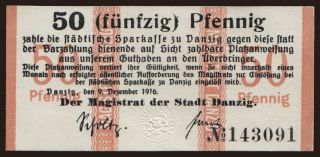 50 Pfennig, 1916