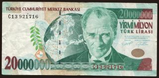 20.000.000 lira, 1997