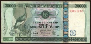 20.000 shillings, 2005