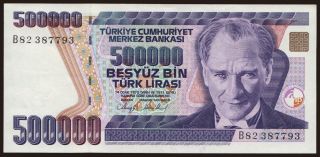 500.000 lira, 1993