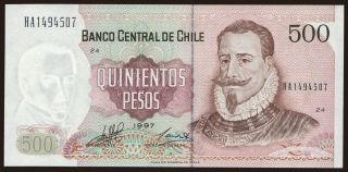 500 pesos, 1997