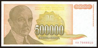 500.000 dinara, 1994