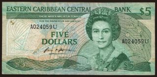 5 dollars, 1988