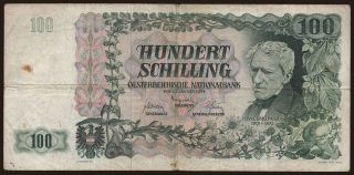 100 Schilling, 1954
