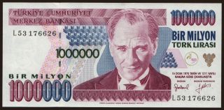 1.000.000 lira, 1996