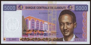 5000 francs, 2002