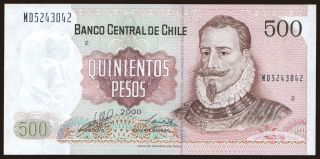 500 pesos, 2000