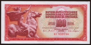 100 dinara, 1965