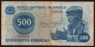 500 kwanzas, 1979