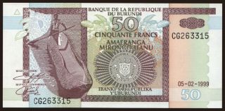 50 francs, 1999