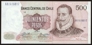 500 pesos, 1992