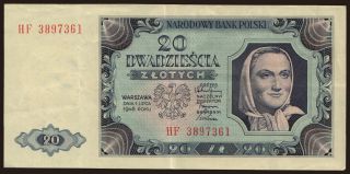 20 zlotych, 1948