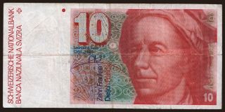 10 francs, 1987