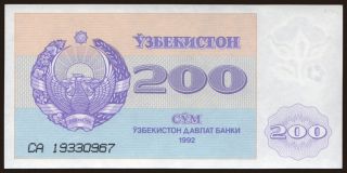200 sum, 1992