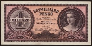 1.000.000.000 pengő, 1946