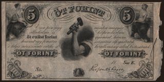 5 forint, 1852
