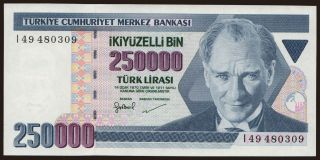 250.000 lira, 1996