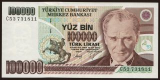 100.000 lira, 1991