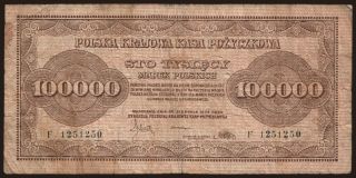 100.000 marek, 1923