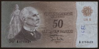 50 markkaa, 1963, Litt. B