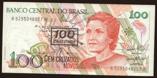 100 cruzeiros, 1990
