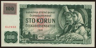 100 korun, 1961(93)