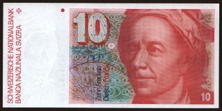 10 francs, 1990