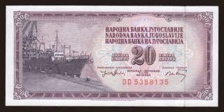 20 dinara, 1974