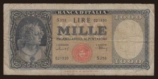 1000 lire, 1949